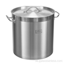 60 Quart Edelstahl -Stock Pot